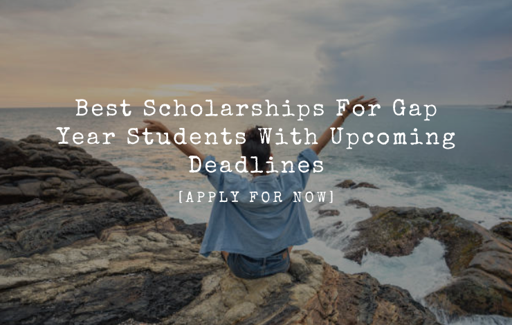 Best Scholarships For Gap Year Students With Upcoming Deadlines [Apply for Now]